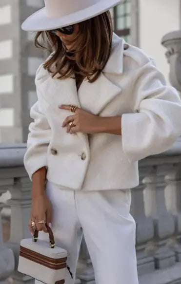 British Wool Suit Coat
