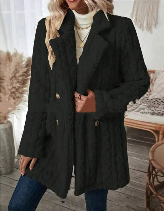 Chic Women's Long Sleeve Coat