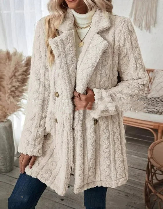 Chic Women's Long Sleeve Coat