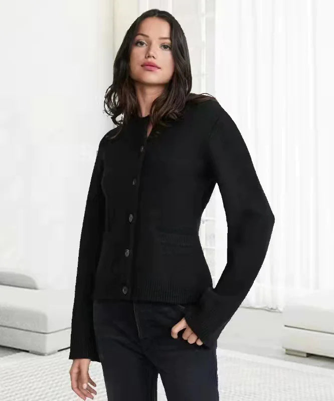 Chic Knitted Cardigan Coat