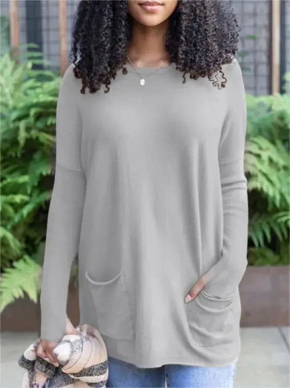 Ladies' Relax-Fit Fashion Pocket Top
