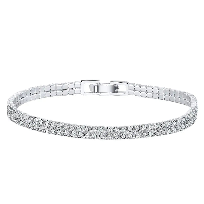 Elegant Sterling Silver Women's Bracelet