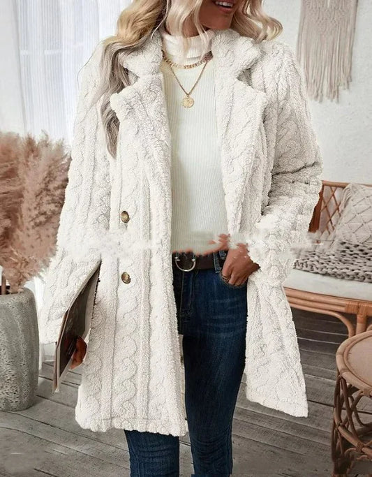 Chic Women's Long Sleeve Coat
