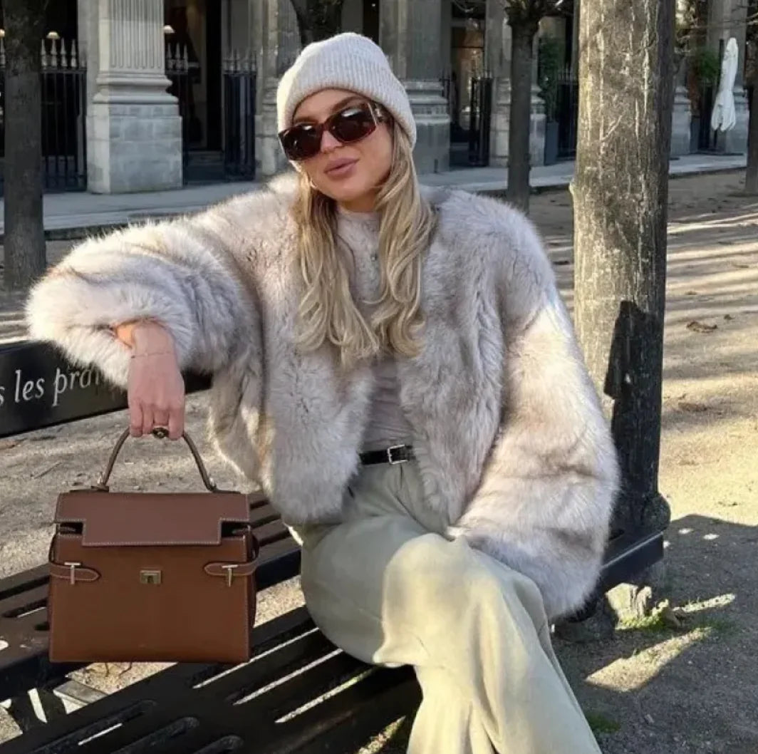 Chic Tokas Faux Fur Jacket